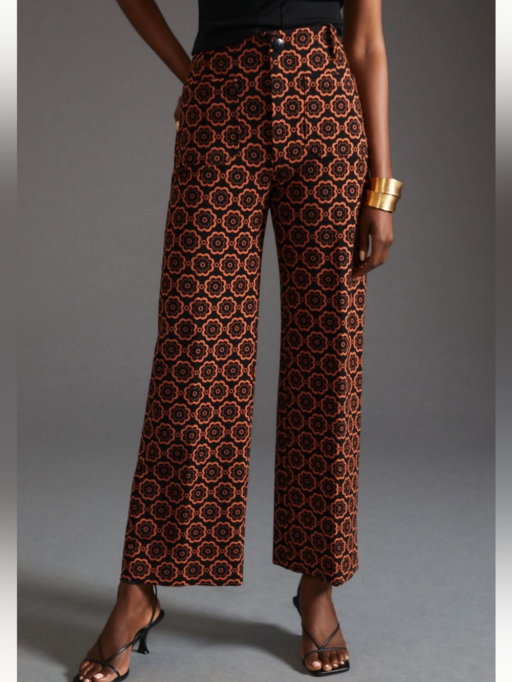 Maeve The Colette Wide-Leg Cropped Ponte Pants!